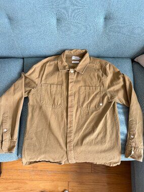 Farah Overshirt in Tan